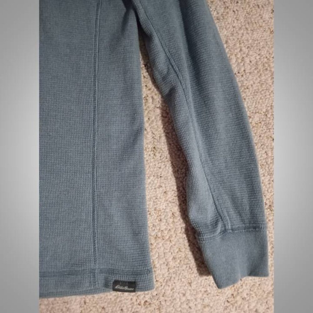 Eddie Bauer Men's blue grey long sleeve sweater size small - Picture 2 of 6